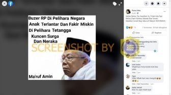 CEK FAKTA: Benarkah Wapres Maruf Amin Sebut BuzzerRp Dipelihara Negara?