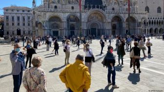 Venesia Bergembira Menyambut Kedatangan Wisatawan Mancanegara