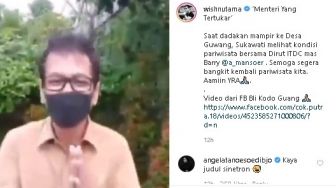 Wishnutama Kunjungan Tak Dikenali Warga Sebagai Menteri, Videonya Viral