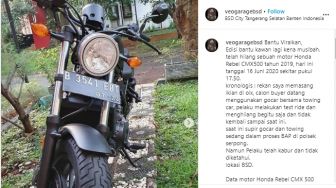 Modus Pura-pura Test Ride, Moge Honda Tak Balik Ke Pemiliknya