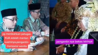 Viral Petugas KUA Nikahkan Mantan Istri dengan Teman, Warganet yang Ambyar