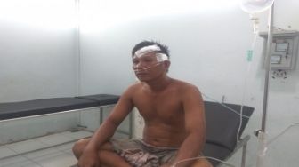 Dikeroyok Tiga Orang Bersenjata Tajam, Akmal Dilarikan Ke RSUD Bateng