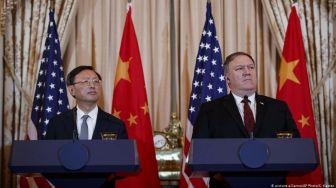 Hubungan Memburuk, Menlu AS Pompeo Temui Diplomat Top Cina