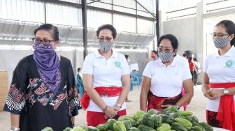 Kembali Gelar 'Penggak PKK', Ny Putri Koster Tularkan Semangat Gotong Royon