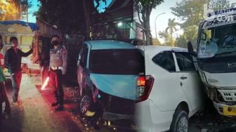 Truk Ugal-ugalan hingga Hantam Mobil Polisi, Ternyata Sopirnya Masih Bocah