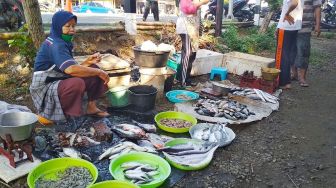 Kantongi Hasil Tes Swab COVID-19, Pedagang Ikan Jogoboyo Kembali Berjualan