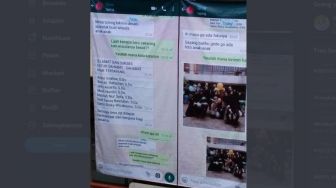 Viral Foto Spanduk Berisi Chat WA, Netizen: Efek Desain Minta Gratisan