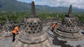 Candi Borobudur Siap Tampung 4.000 Pengunjung Tiap Hari