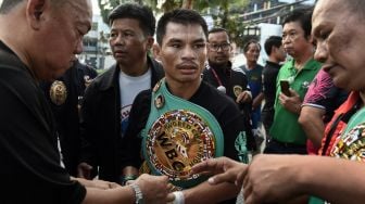 Pensiun dan Tak Terkalahkan, Petinju Thailand Lampaui Rekor Mayweather