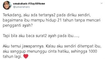 Kisah Seorang Ibu Rela Jadi Janda Puluhan Tahun, Alasannya Mengharukan