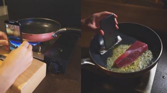 Salut, Video Tutorial Memasak Ini Cuma Modal Handphone