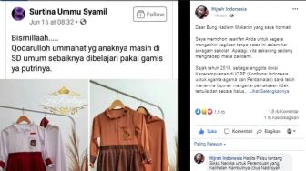 Heboh Siswi Wajib Pakai Seragam Gamis, Kemendikbud: Tak Boleh Ada Paksaan