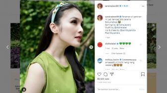 Unggah Foto Jadul, Sandra Dewi Disebut Mirip Song Hye Kyo