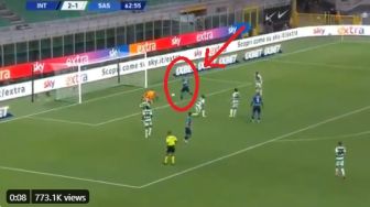 Video: Gagliardini Lewatkan Peluang 99 Persen Gol di Laga Inter vs Sassuolo