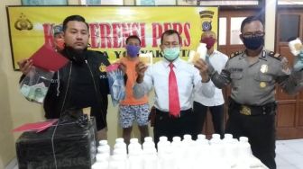 Kambuh Lagi, Residivis Pengedar Narkoba Diringkus Polresta Yogyakarta