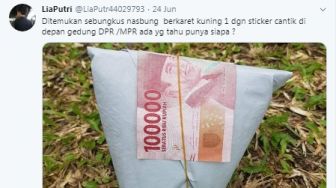 Ada Uang Rp 100 Ribu di Nasi Bungkus Demo DPR, Warganet Temukan Kejanggalan