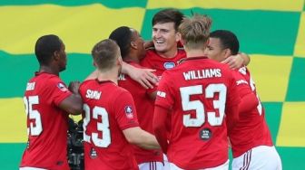 Susah Payah Singkirkan Norwich, Manchester United ke Semifinal Piala FA