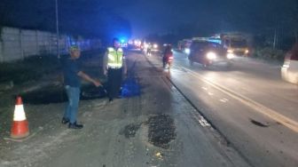 ABG Bonceng 3 di Motor Tabrakan karena Lawan Arah, 1 Tewas