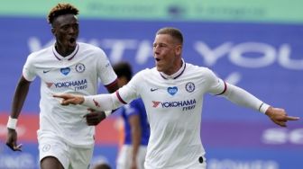 Tekuk Leicester, Gol Tunggal Barkley Bawa Chelsea ke Semifinal Piala FA