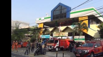 Pasar Mede Cilandak Ditutup Gegara 3 Pedagang Positif Corona