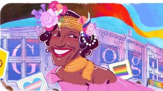 Google Doodle Hormati Marsha P Johnson, Pelopor Perjuangan Komunitas LGBTQ
