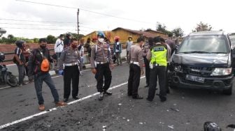 Tabrakan Maut di Flyover Lempuyangan, Warga Kaget Dengar Benturan Keras