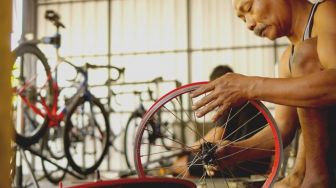 Ramai Gowes, Jasa Servis Sepeda Kebanjiran Untung