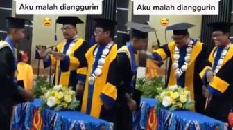 Dicuekin Wisudawan, Rektor Malah Joget Sampai Warganet Gemas