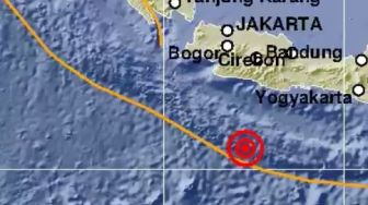 Dua Gempa Terjadi Hampir Bersamaan di Banten dan Pangandaran