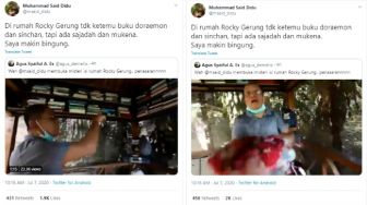 Main ke Rumah Rocky Gerung, Said Didu Bingung Temukan Sajadah dan Mukena