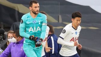 Tottenham Vs Everton, Son Heung-min 'Berkelahi' dengan Hugo Lloris