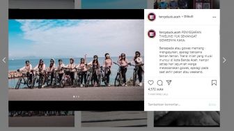 Viral Pesepeda Berbaju Seksi di Aceh, Wali Kota Minta Tangkap Pelaku