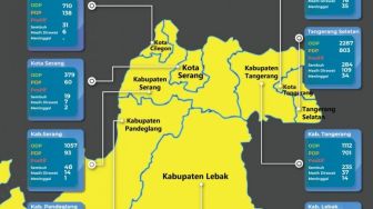 Alhamdulillah Banten Jadi Zona Kuning Virus Corona, Risiko Rendah