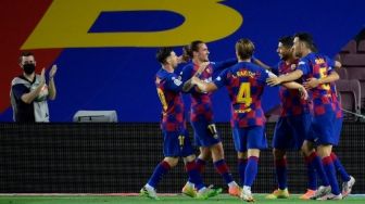 Barcelona vs Espanyol, Gol Tunggal Luis Suarez Pastikan Kemenangan Barca
