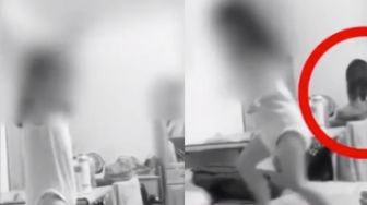 Ada Sosok Gadis Misterius, Viral Video Anak Perempuan Buat Ayah Merinding