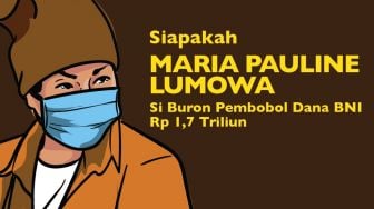 #INFOGRAFIS Maria Pauline Lumowa  si Buron Pembobol Dana BNI Rp 1,7 Triliun