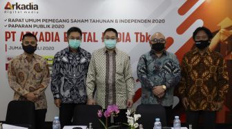 RUPS, PT Arkadia Digital Media Tbk Terima Pendanaan MDIF