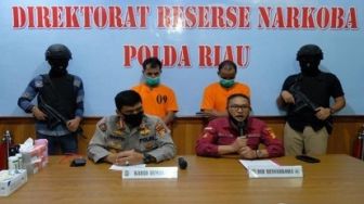 Polda Riau Temukan Sabu Kemasan Baru saat Tangkap Kurir 15,8 Kilo Sabu