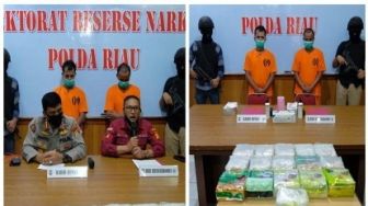 Sergap Penumpang Avanza di Pelabuhan, Polda Riau Sita 15,8 Kilo Sabu