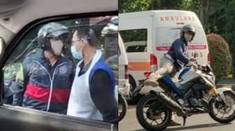 Pasien Level Merah Saat Ambulans Diadang Pemotor, Keluarga Lapor Polisi