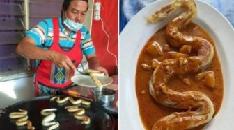 Bukannya Bikin Takut, Roti Canai Ular Ini Malah Ramai Dibeli