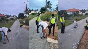 Kecelakaan Memakan Korban Jiwa di Kelurahan Keranggan Kecamatan Muntok