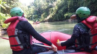Bule Amerika Korban Boat Rafting Terbalik di Ubud Tak Kunjung Ditemukan