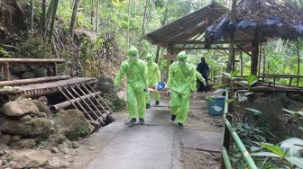 Antisipasi Wisatawan Tumbang, Wisata Kedung Pedut Lakukan Simulasi Evakuasi