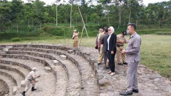 Pengecekan ke Lereng Merapi, DPRD Sleman Soroti Rusaknya Jalur Evakuasi