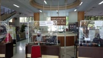 Potret Sepinya Perpustakaan Wilayah Soeman HS di Masa Pandemi Covid-19