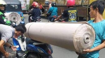 Tega Nian, 5 Muatan Motor yang Serba Ekstrem Ini Bikin Heran