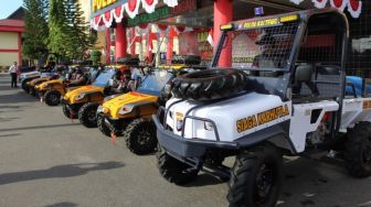 Polda Kalteng Luncurkan Mobil Damkar Karhutla, Produksi Negeri Sendiri