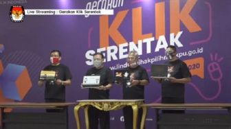 Jelang Pilkada 2020, KPU Resmi Luncurkan Aplikasi Gerakan Klik Serentak