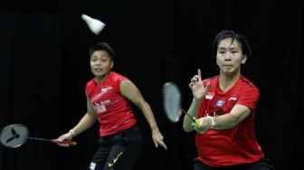 PBSI Home Tournament: Apriyani / Mychelle Susah Payah Menangi Laga Perdana